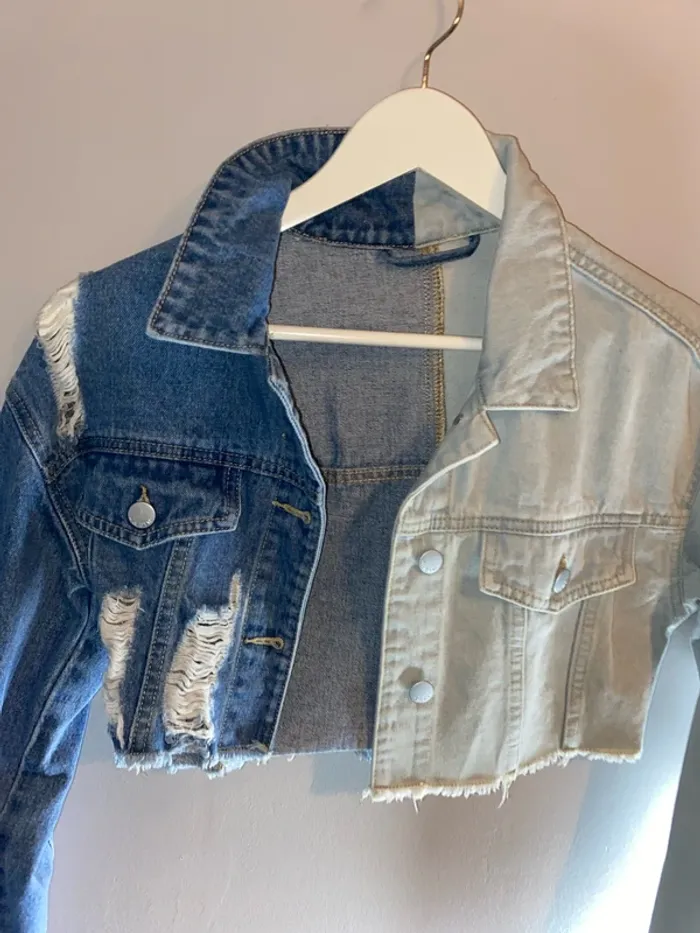 Veste en jean courte - photo numéro 2
