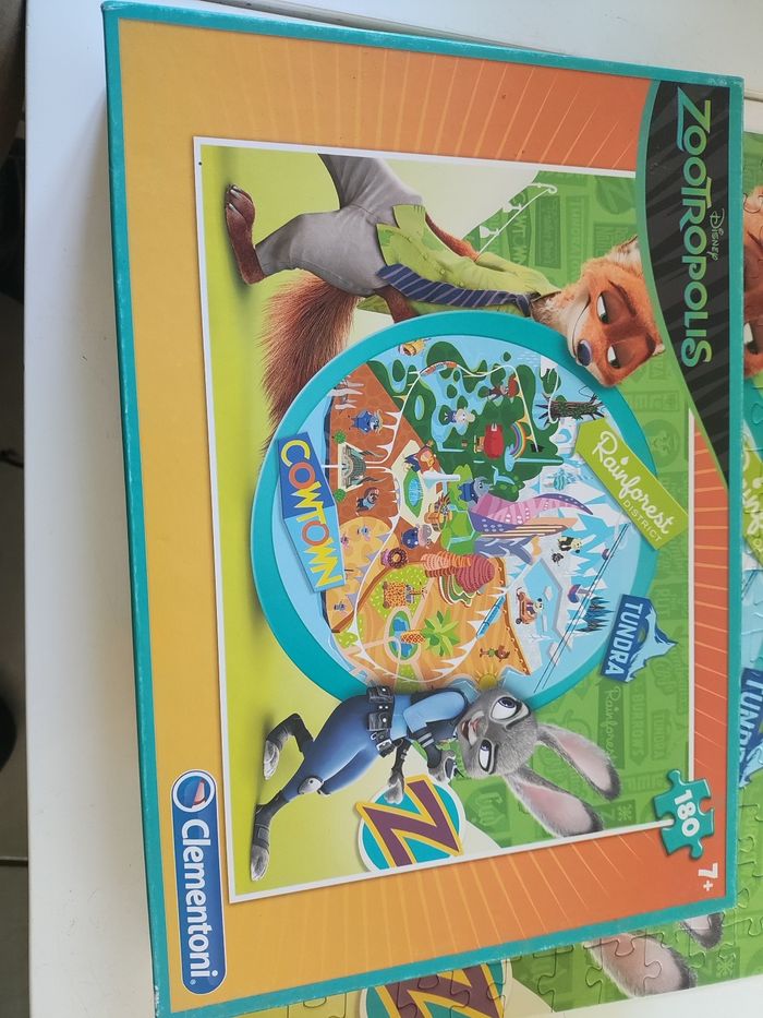 Puzzle zootopie 180 pièces