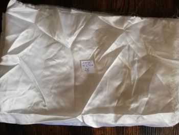 Tissu blanc 1m40x43cm