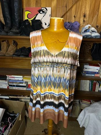 Débardeur multicolore plus T5