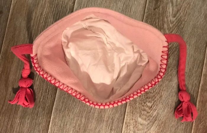 Bonnet cache oreilles rose - photo numéro 3