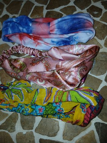 Lot bandeaux cheveux