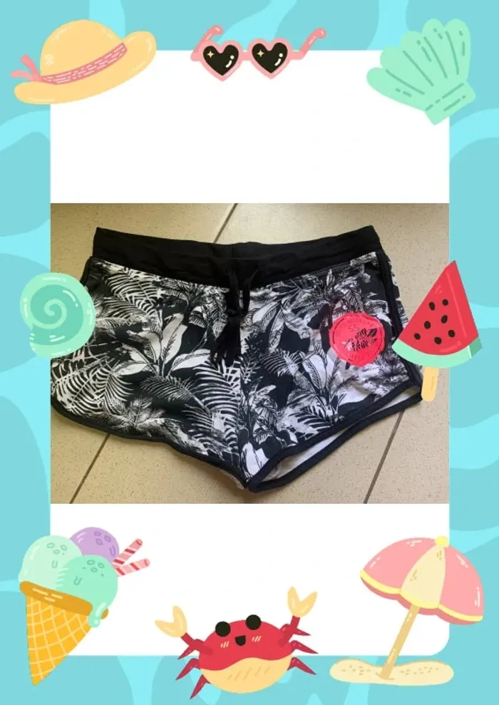 Short fleuri