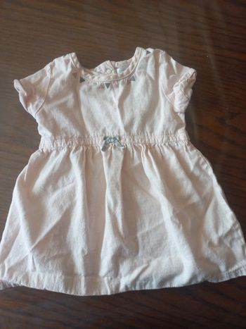 Robe légère mes petits cailloux 6mois