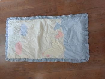 Couverture moelleuse bébé 120x65cms "Yolene" - très bon état