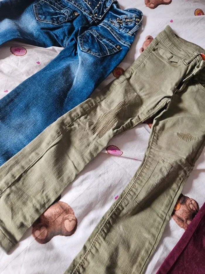 Lot jeans fille - photo numéro 6