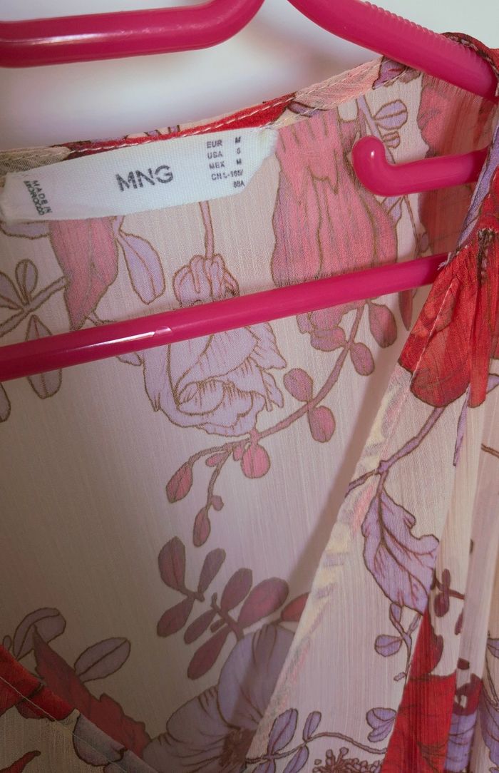 Chemise Mango fleurs - photo numéro 3