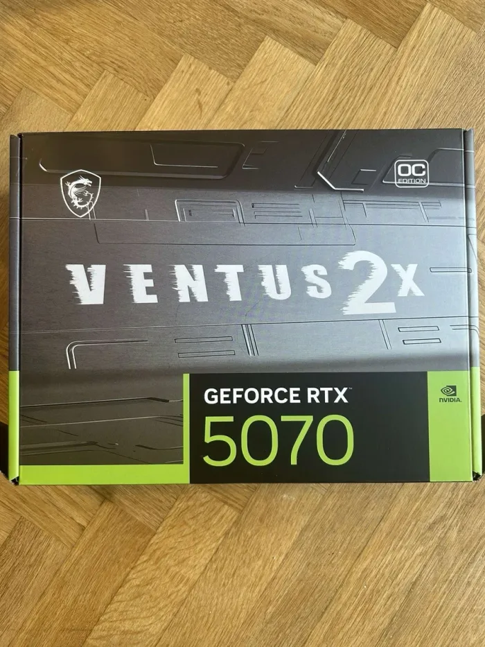 MSI GeForce RTX 5070 12G VENTUS 2X OC - photo numéro 2