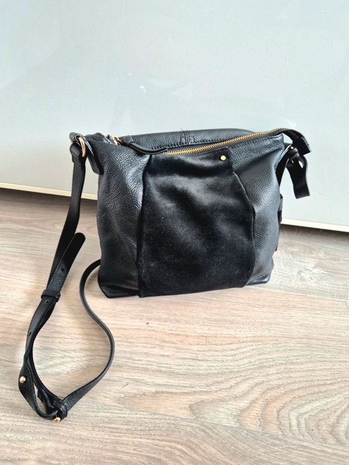 Sac à main en cuir Caroll Caroll Beebs by Kiabi