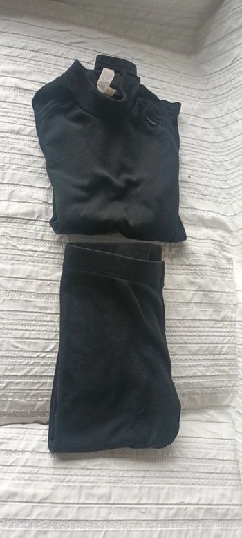 Legging et sous pull de ski