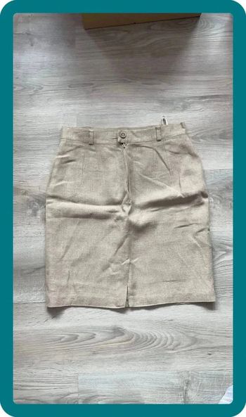 Jupe beige