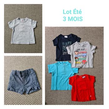 Lot garçon été - 3 mois