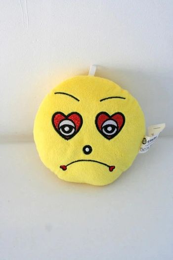 Peluche Smiley Sandy diamètre 15cm
