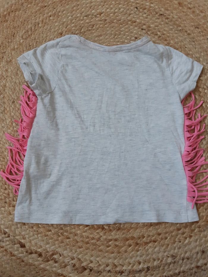 Tee shirt licorne H&M 110/116 cm - photo numéro 5