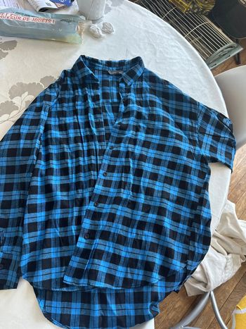 Chemise longue à manches longues