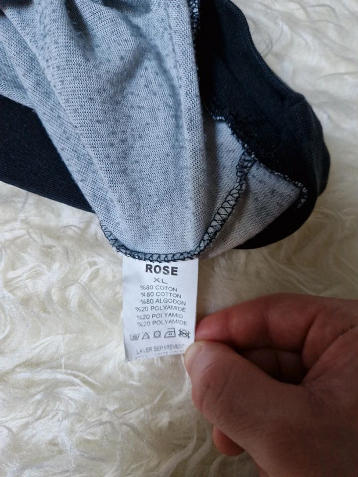 Tee-shirt manches longues homme T. XL - photo numéro 7
