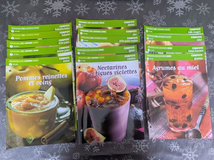 Classeur 69 recettes cuisine compotes, confitures et conserves - photo numéro 8