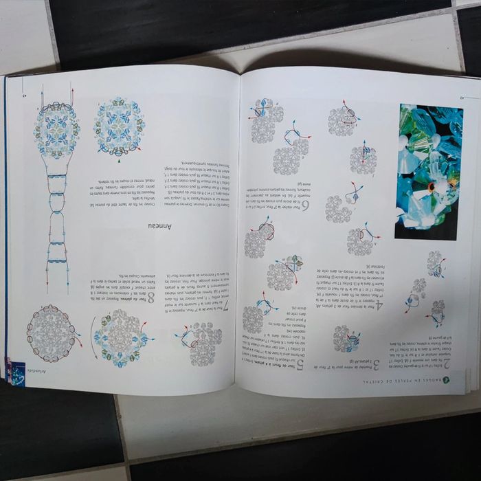Livre bagues en perles de cristal - photo numéro 4