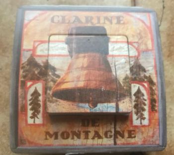 Interrupteur déco montagne