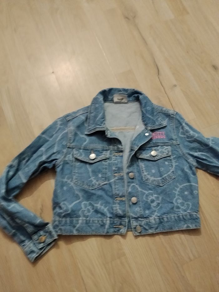 Veste jeans hello Kitty
