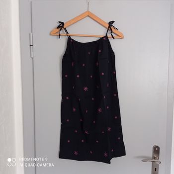 Robe noire à bretelles t40
