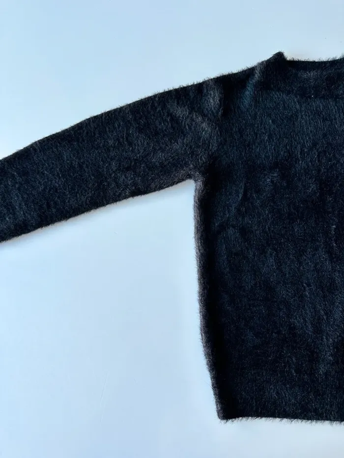 Pull pilou noir - photo numéro 3