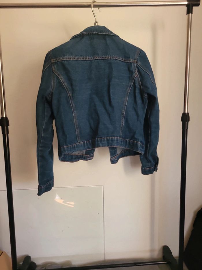 Veste en jeans bleu - photo numéro 4