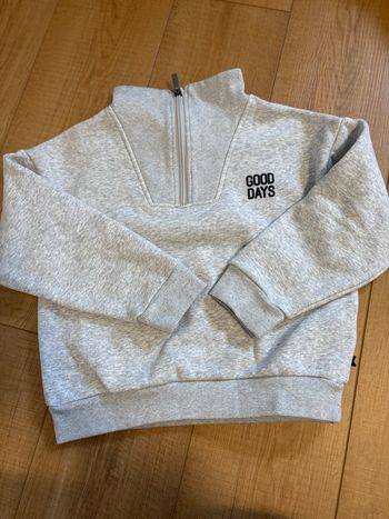 Pull enfants Okaïdi Good days gris 8 ans