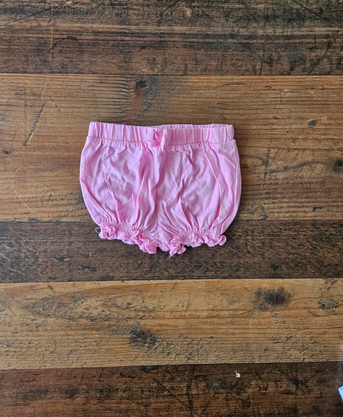 Short bébé  bloomer fille 3mois