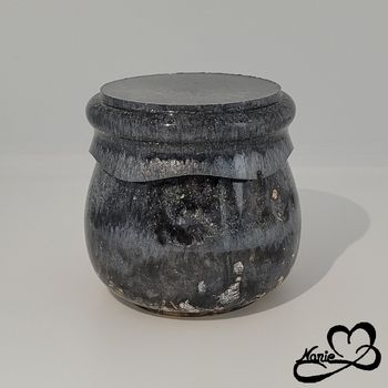 Pot Winnie gris pailleté !!