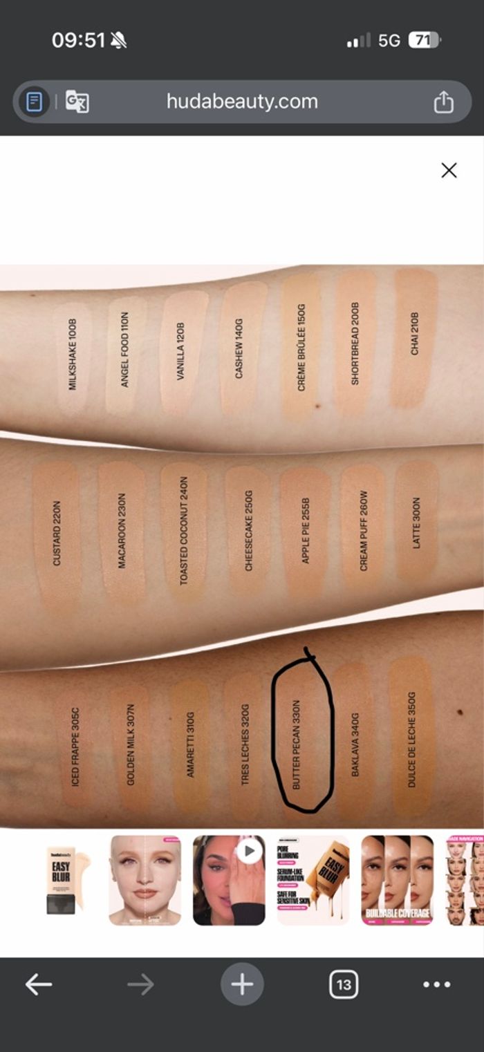 Fond de teint Huda Beauty - photo numéro 3