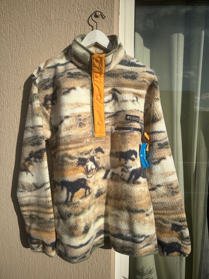 Polaire Columbia Helvetia II Sherpa Motif - S - photo numéro 2