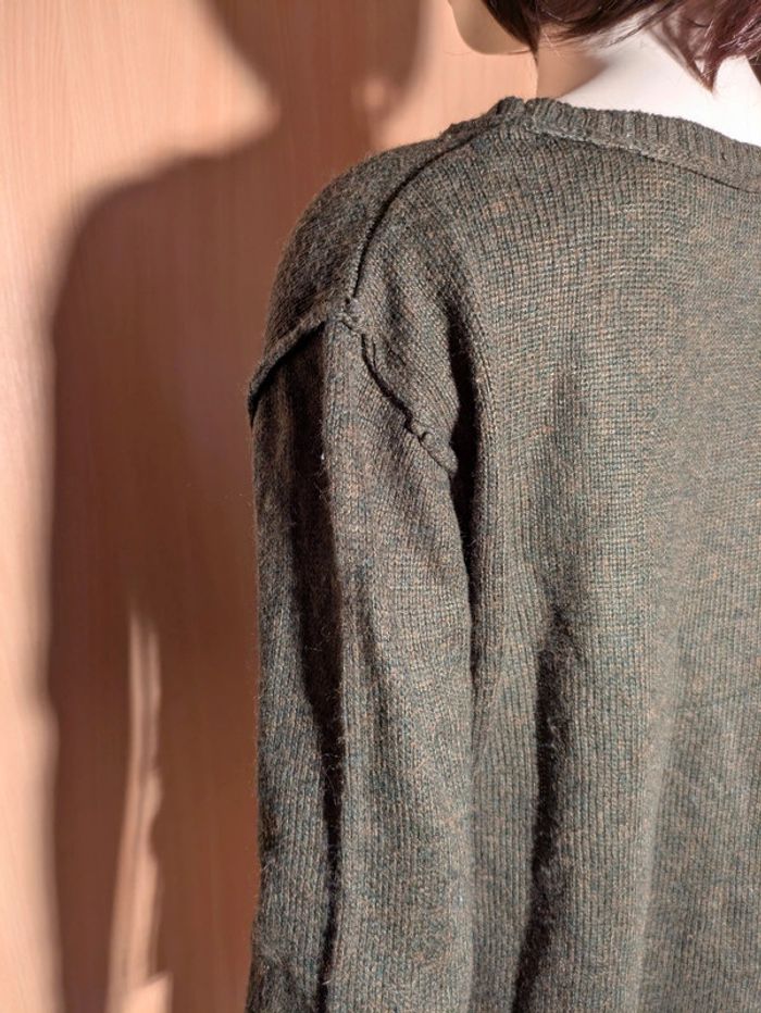 Pull sweat vert kaki spot 38/40 - photo numéro 3