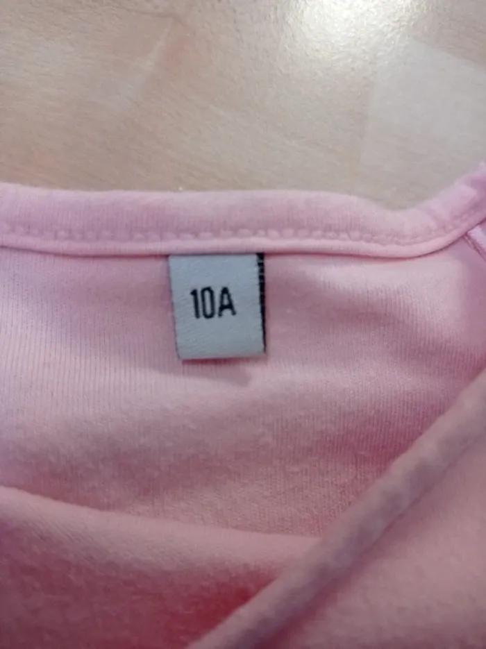 Pull fin rose avec motif - photo numéro 3