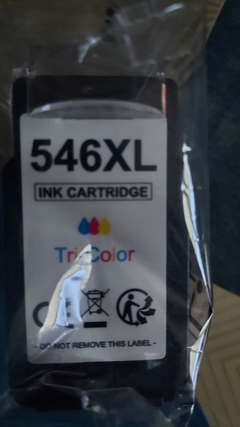 Cartouche d'encre canon 546 XL