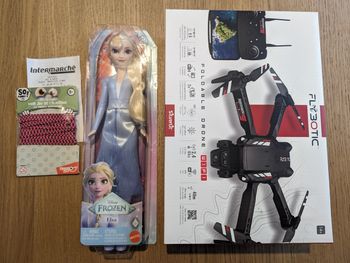 Lot de jeu avec facture