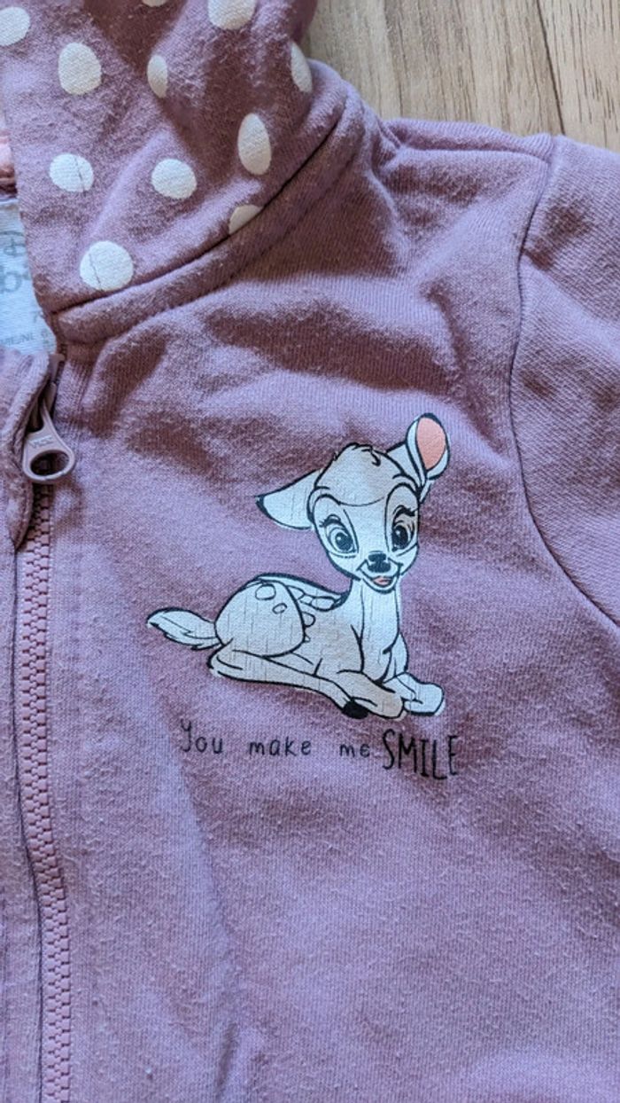 Ensemble sweat Disney Bambi Lila 12 Mois - photo numéro 5