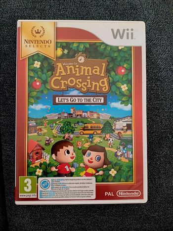 Jeu wii Nintendo selects Animal Crossing Let's go to the city