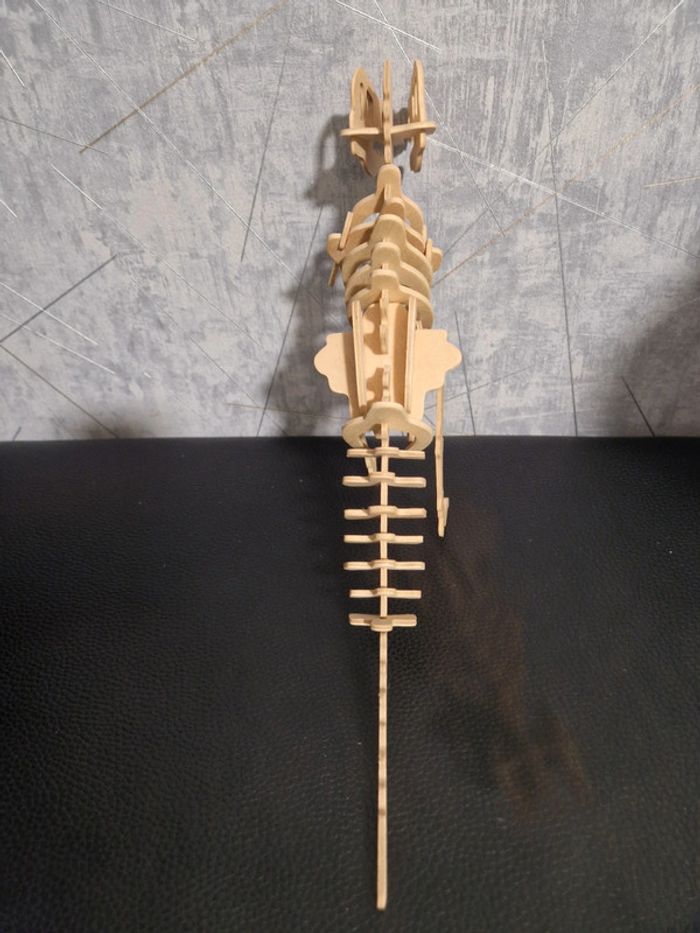 Puzzle 3D dinosaure en bois - photo numéro 7