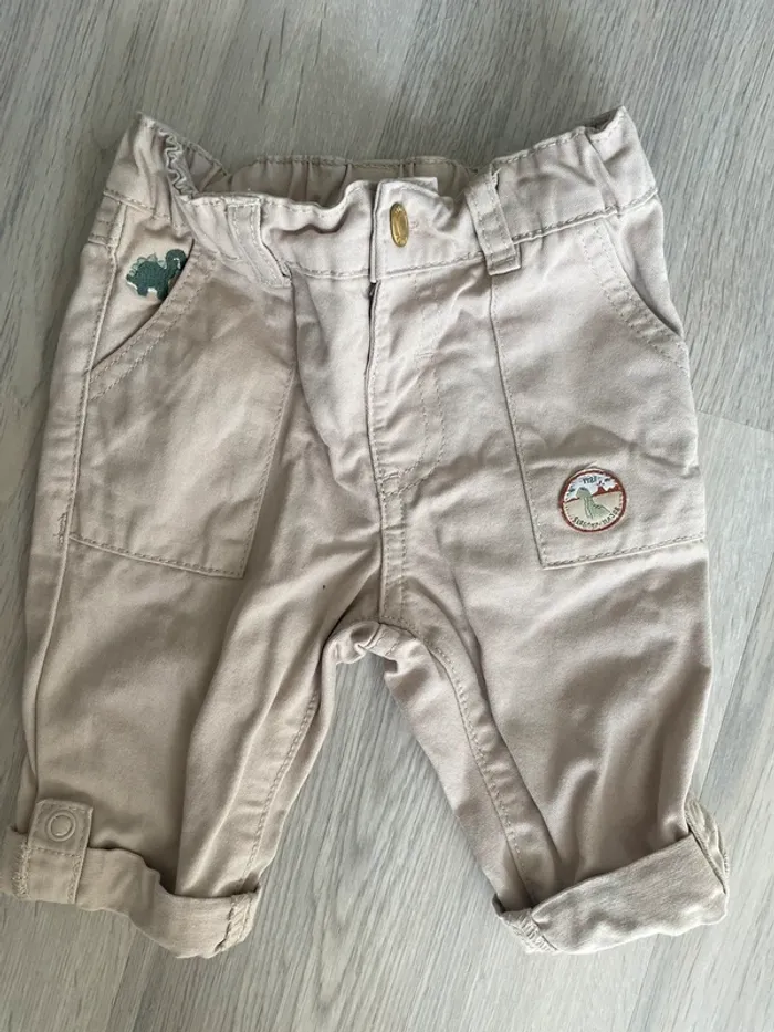Pantalon beige Sergent Major