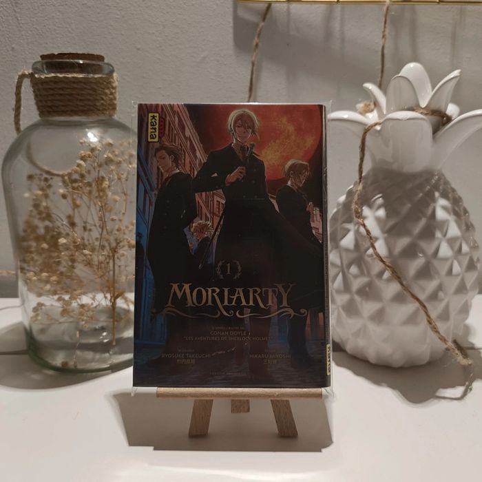 Manga Moriarty tome 1 édition limitée exclusive espace culturel Leclerc