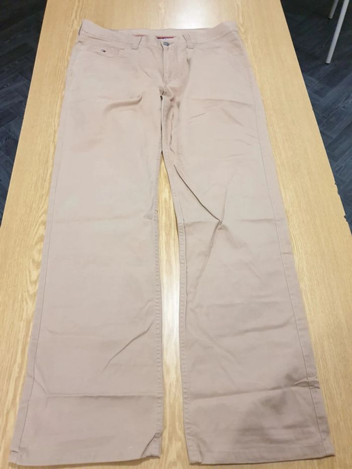 Pantalon homme Tommy Hilfiger W36 L34 beige