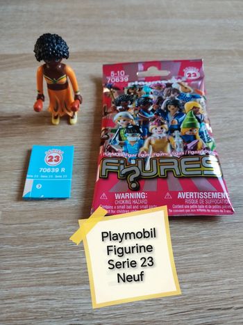 Playmobil figurine série 23 neuf