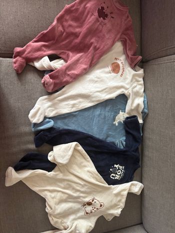 Lot de 5 pyjama pour bébé