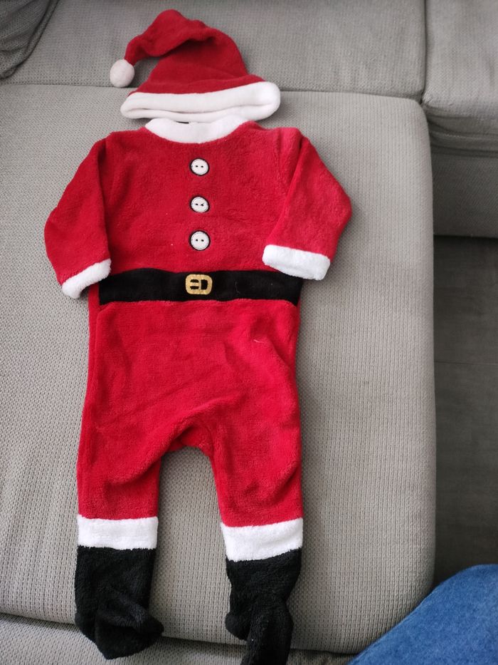 Tenue père noël 9 mois