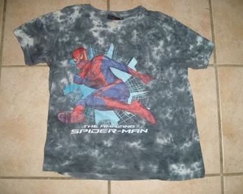 tee shirt garçon 8 ans spiderman