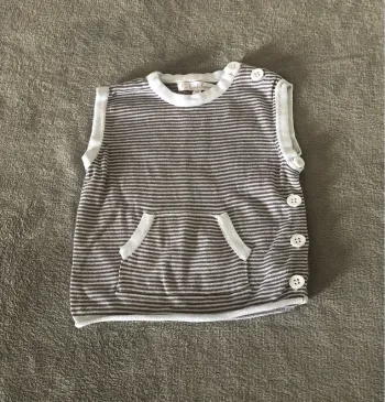 Pull sans manches garçon