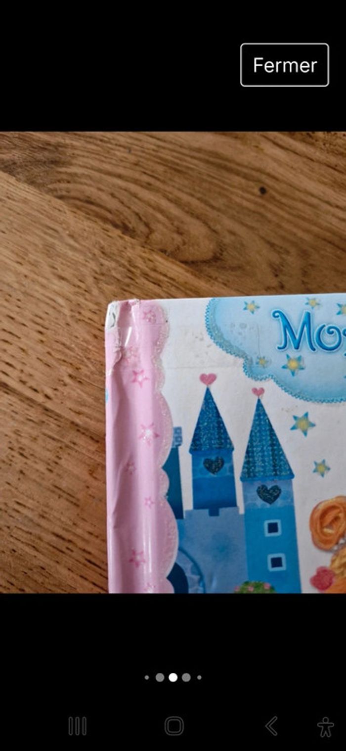Livre enfant cartonné. mon rêve de princesse - photo numéro 2
