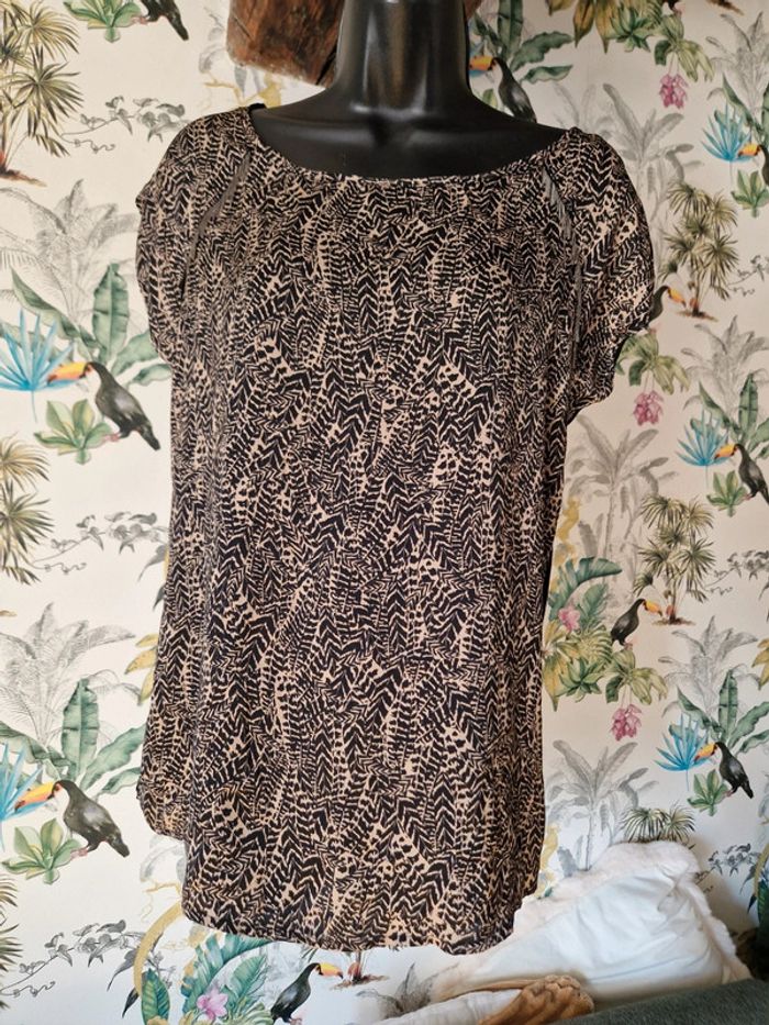 Tee shirt bi matière