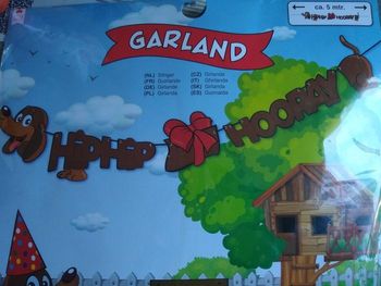 Guirlande anniversaire